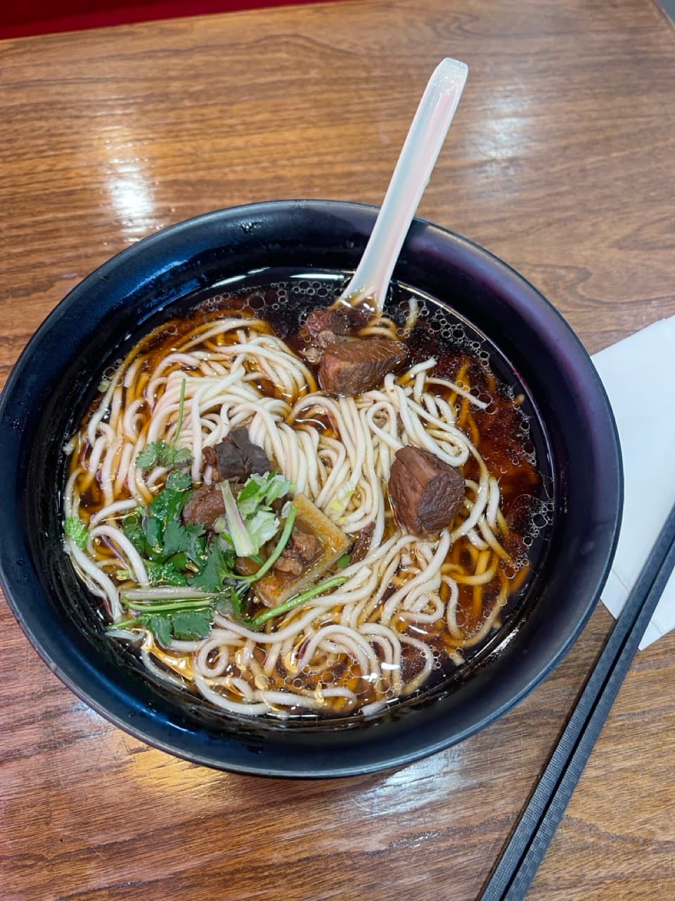 清汤牛肉面