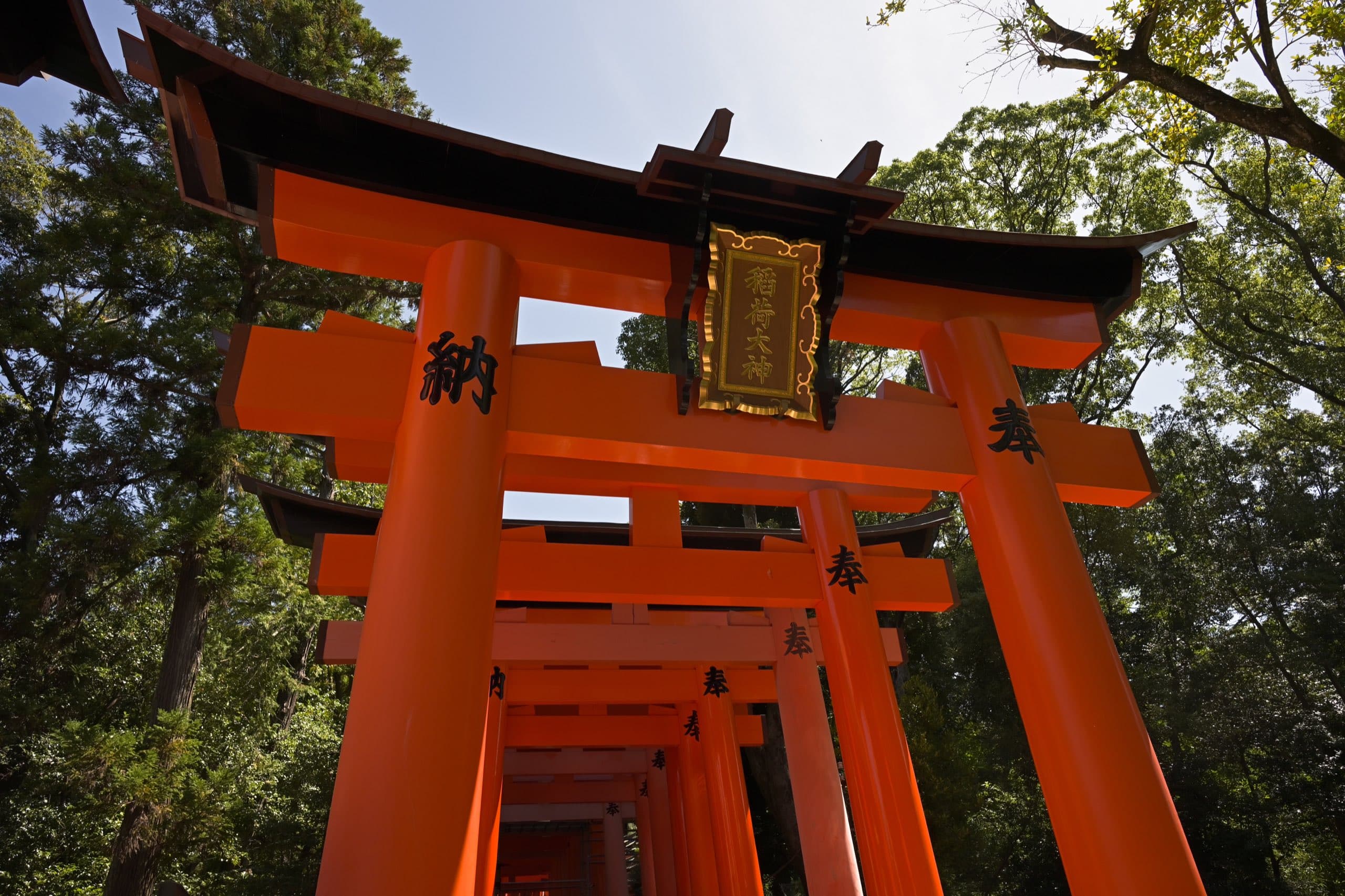 伏见稻荷与清水寺