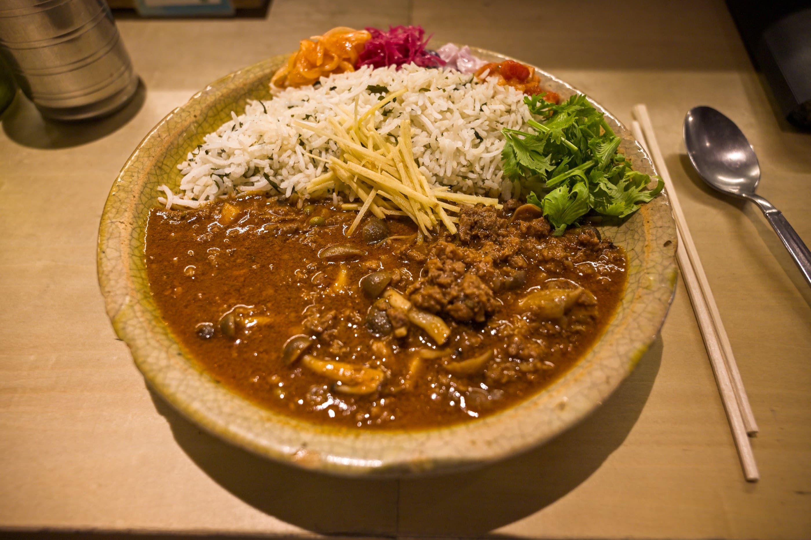 清水寺附近的百佳店：印度香料鹿肉饭