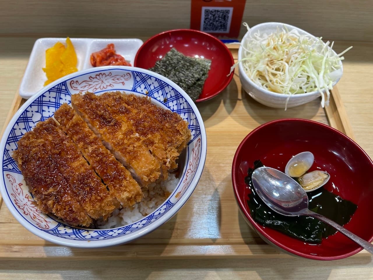 厚切猪排饭